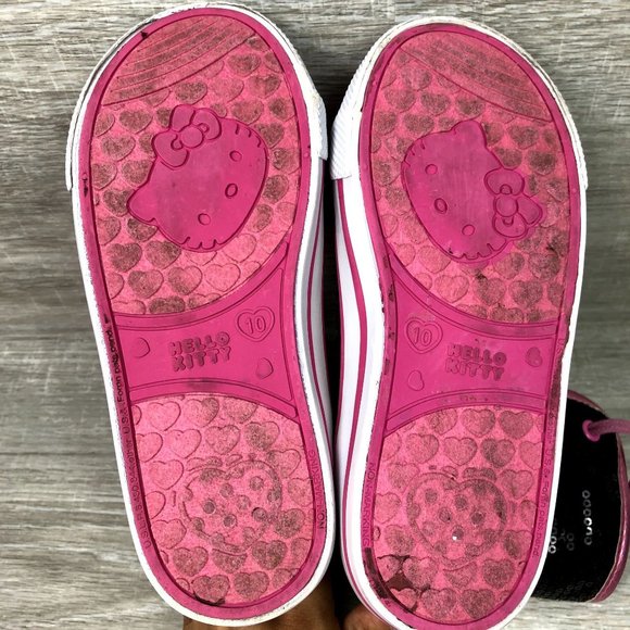 Girls Sanrio Hello Kitty Hi-Tops - Size 10M - Picture 8 of 8